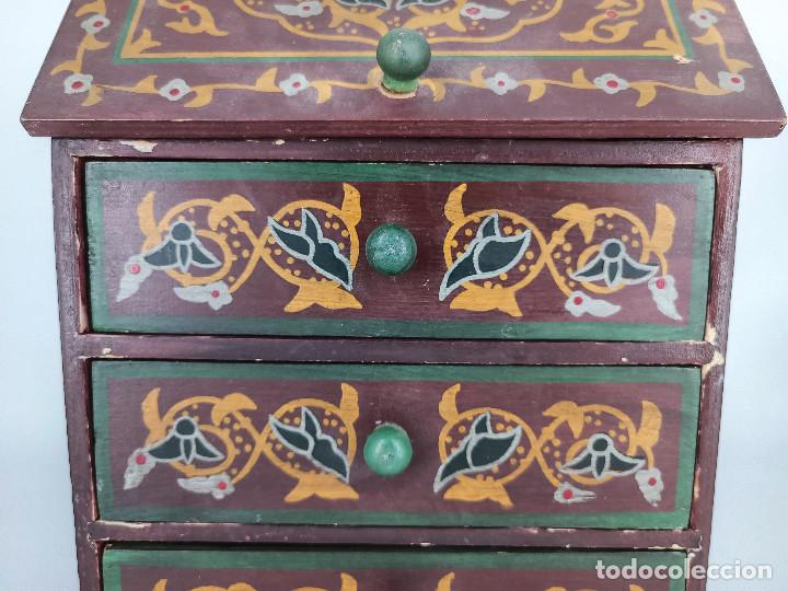 Antig&uuml;edades: Joyero bureau estilo georgiano - Foto 3
