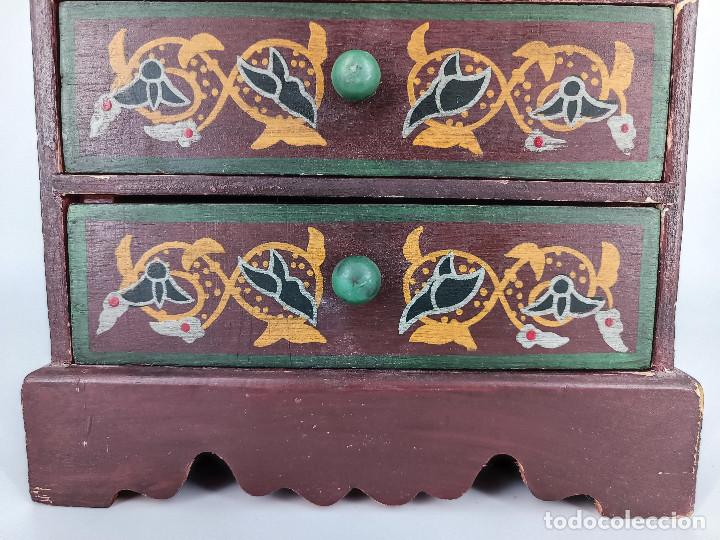 Antig&uuml;edades: Joyero bureau estilo georgiano - Foto 4