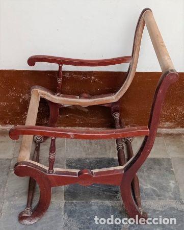 Antig&uuml;edades: SILLA BUTACA DE MADERA, PARA RESTAURAR. SILLA-01 - Foto 2