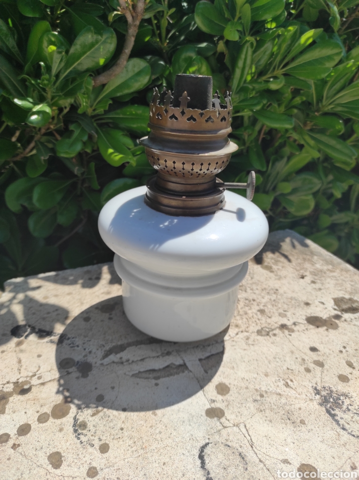 Antig&uuml;edades: Antigua L&aacute;mpara - Quinqu&eacute; Kosmos - - Foto 2