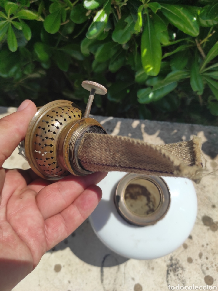 Antig&uuml;edades: Antigua L&aacute;mpara - Quinqu&eacute; Kosmos - - Foto 16