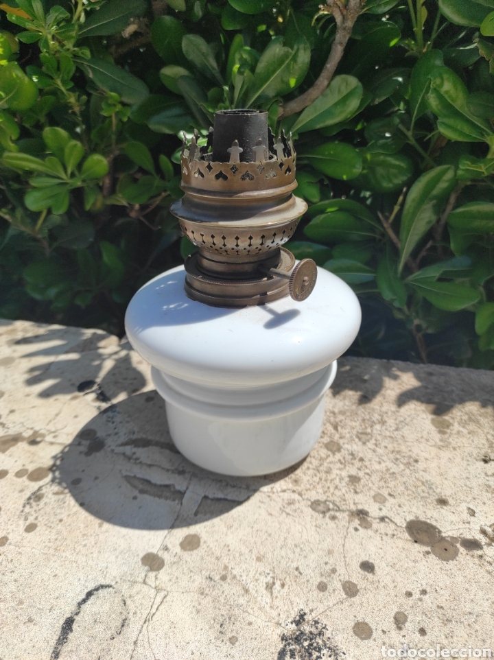 Antig&uuml;edades: Antigua L&aacute;mpara - Quinqu&eacute; Kosmos - - Foto 1