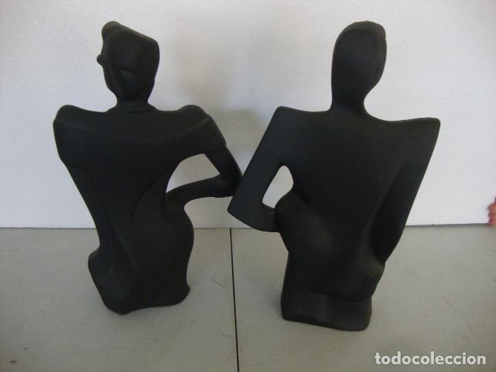 Antig&uuml;edades: PAREJA FIGURAS DECORACION - Foto 4