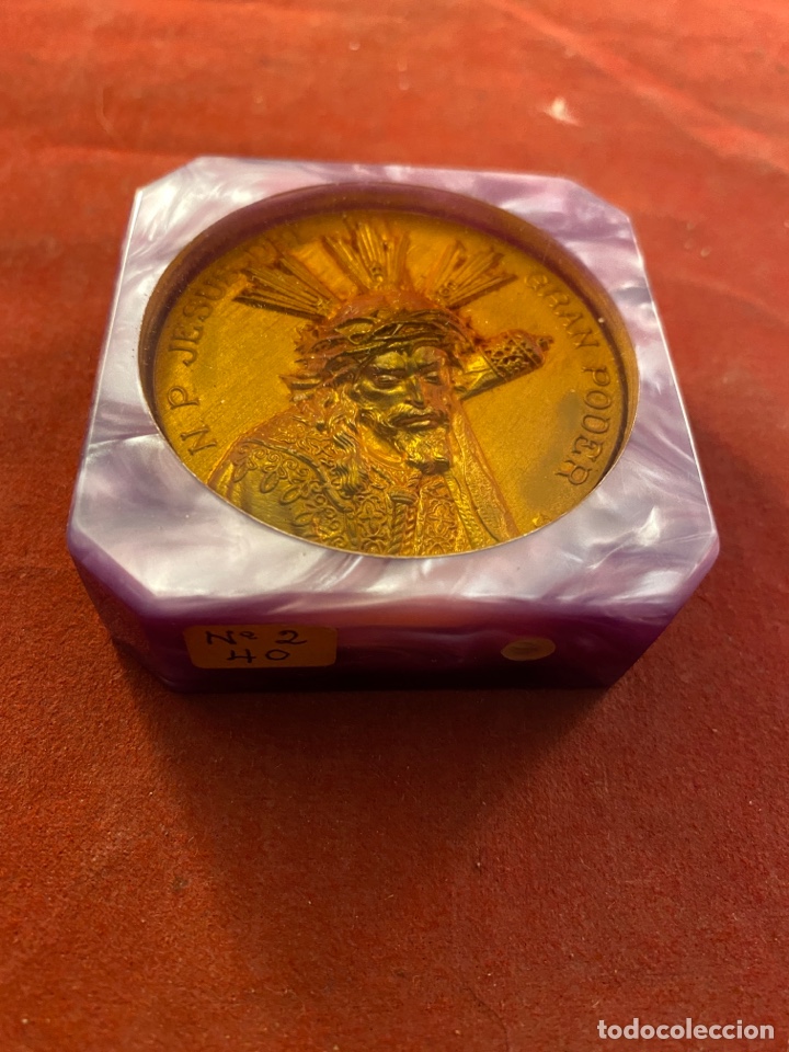 Antig&uuml;edades: Medalla N P JES&Uacute;S DEL GRAN PODER - Foto 2