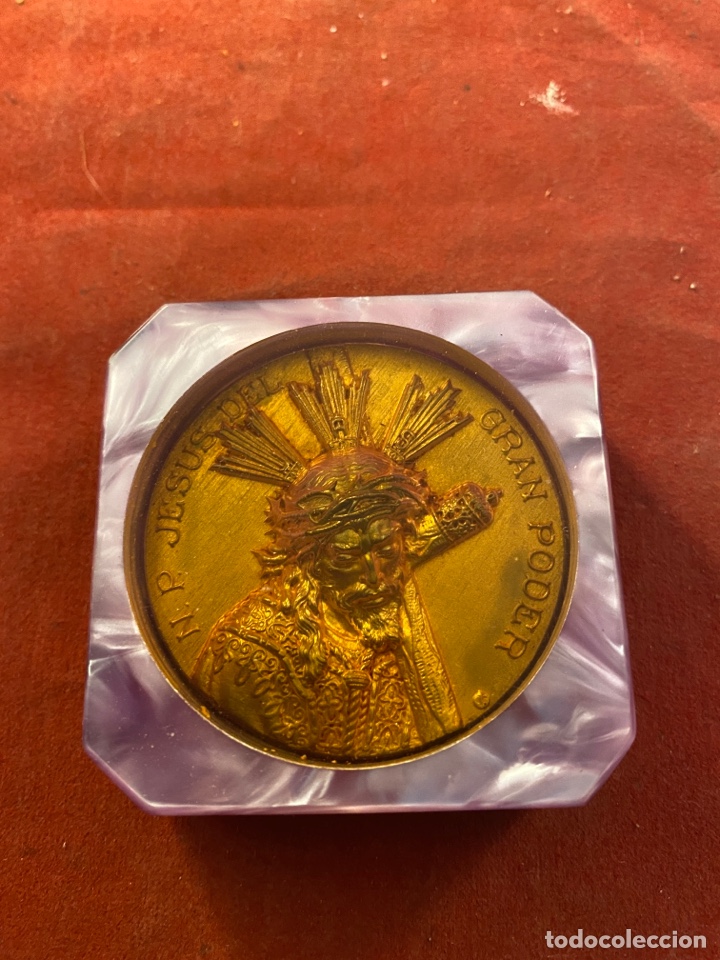 Antig&uuml;edades: Medalla N P JES&Uacute;S DEL GRAN PODER - Foto 1