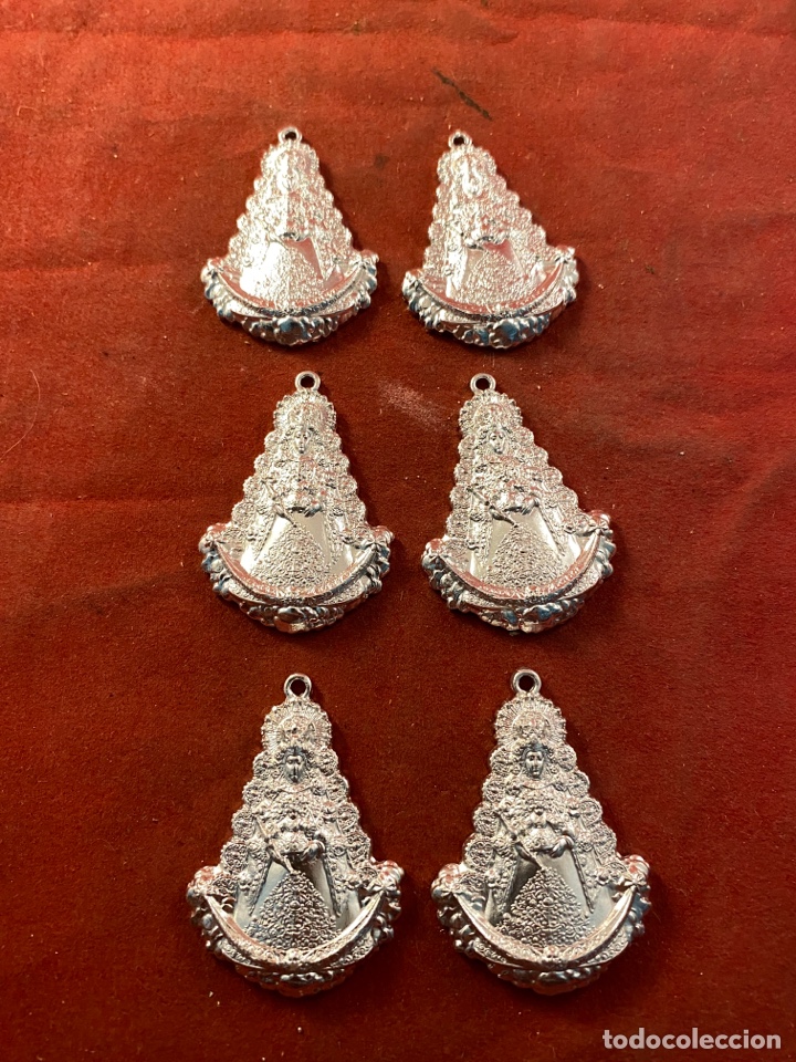 Antig&uuml;edades: 6 MEDALLAS NTRA SRA DEL ROC&Iacute;O - Foto 1