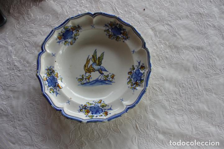 Antig&uuml;edades: PLATO ALCORA CON MARCAS - Foto 6