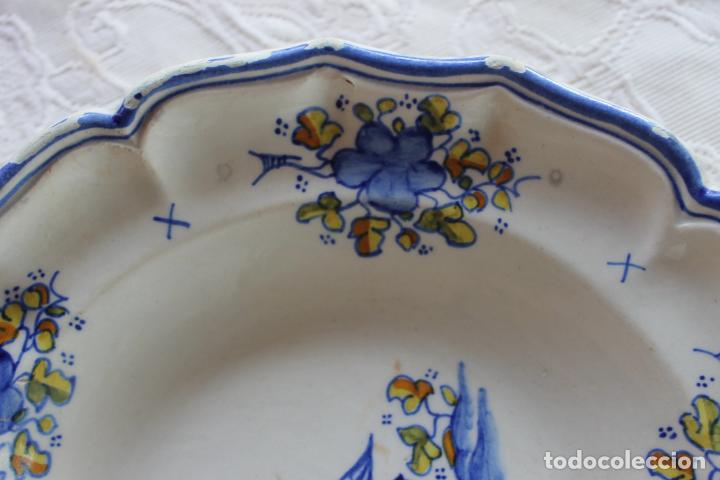 Antig&uuml;edades: PLATO ALCORA CON MARCAS - Foto 10