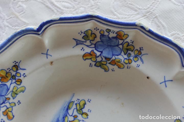 Antig&uuml;edades: PLATO ALCORA CON MARCAS - Foto 12