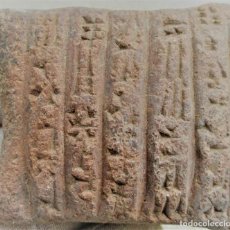 Antigüedades: MESOPOTÁMIA. TABLILLA DE TERRACOTA CON ESCRITURA CUNEIFORME. III M. A.C.. Lote 341150688