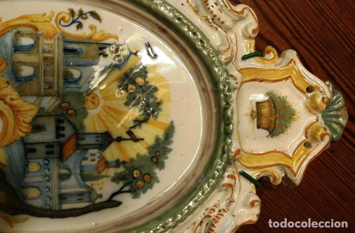 Antig&uuml;edades: Importante Placa de Alcora - Foto 2
