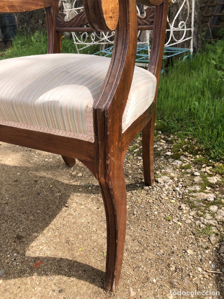 Antig&uuml;edades: AP Sill&oacute;n chippendale para restaurar. - Foto 7