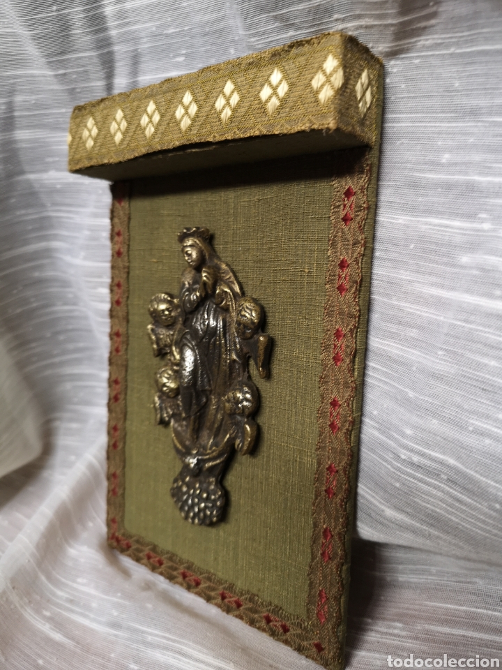 Antig&uuml;edades: Escapulario Virgen Inmaculada Concepci&oacute;n - Foto 3