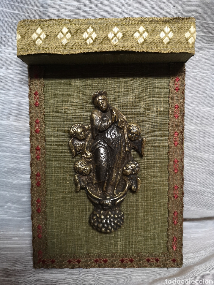 Antig&uuml;edades: Escapulario Virgen Inmaculada Concepci&oacute;n - Foto 1