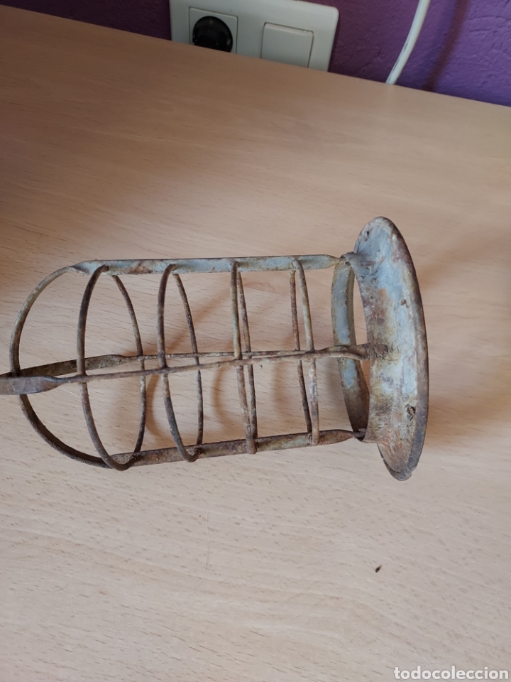 Antig&uuml;edades: Protector de lampara bo.billa vintage - Foto 2