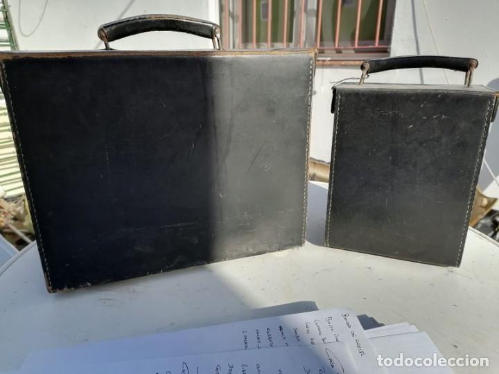 Antig&uuml;edades: Lote 2 Maletines antiguos. - Foto 2