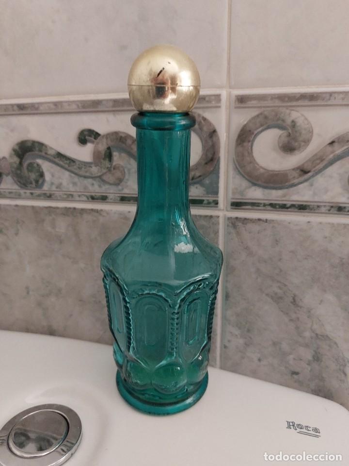 Antig&uuml;edades: AVON FRASCO CRISTAL VERDE - Foto 3