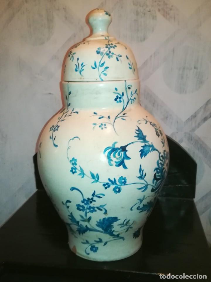 Antig&uuml;edades: JARRON DECORADO / 29 CM / S/R - Foto 1