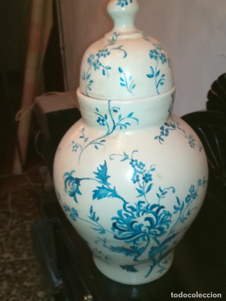 Antig&uuml;edades: JARRON DECORADO / 29 CM / S/R - Foto 2