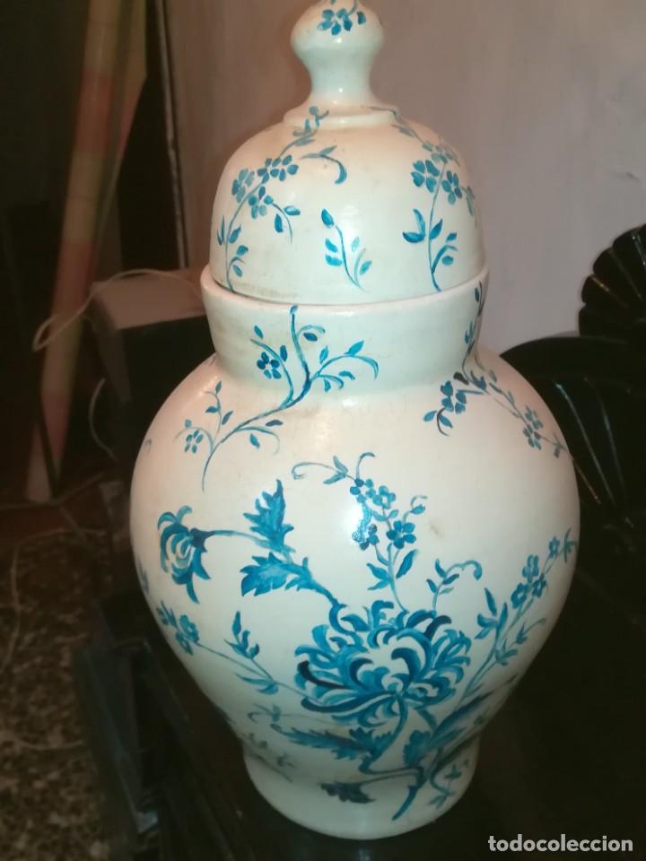 Antig&uuml;edades: JARRON DECORADO / 29 CM / S/R - Foto 3
