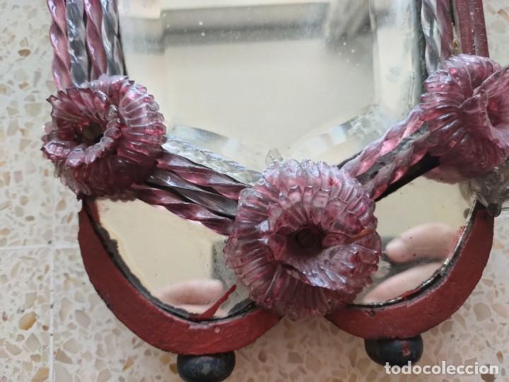Antig&uuml;edades: Espejo de tocador antiguo - Foto 2