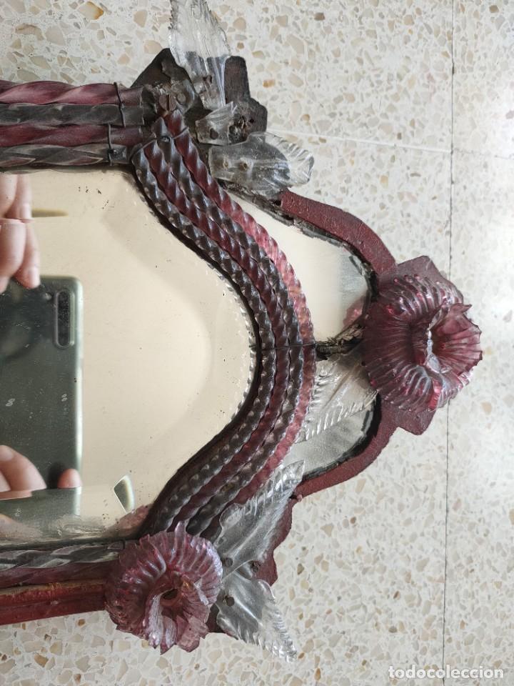Antig&uuml;edades: Espejo de tocador antiguo - Foto 3