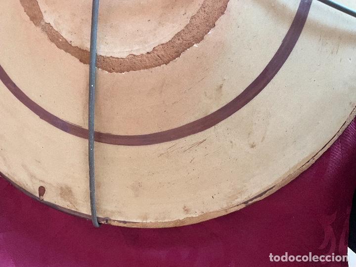 Antig&uuml;edades: Gran Plato 41 cm de di&aacute;metro con reflejos - Foto 8