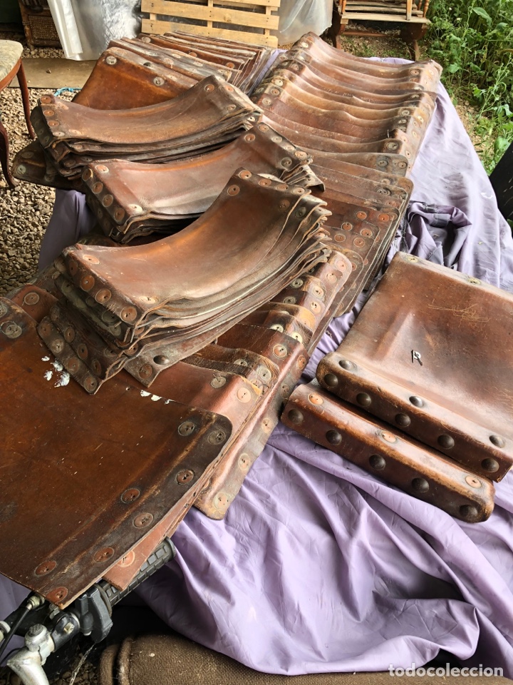 Antig&uuml;edades: Cueros de sillas antiguas - Foto 3
