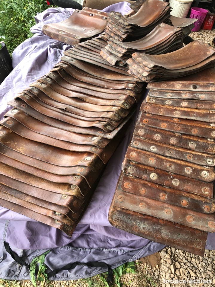 Antig&uuml;edades: Cueros de sillas antiguas - Foto 1