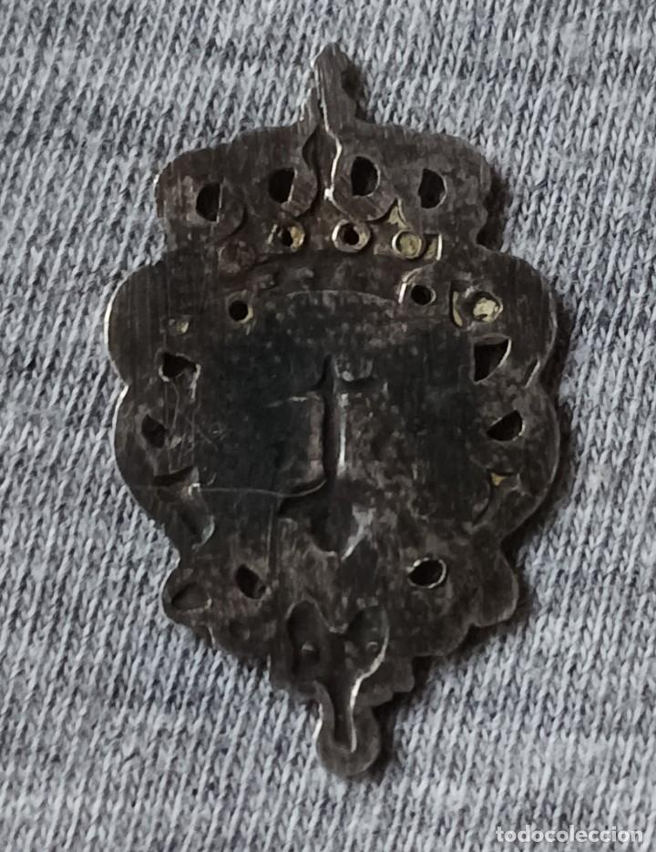 Antig&uuml;edades: Broche plata para coser Agustinas - Foto 2