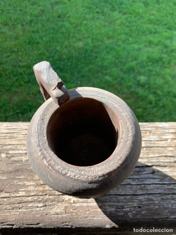 Antig&uuml;edades: Jarra vikinga de madera tallada - Foto 5