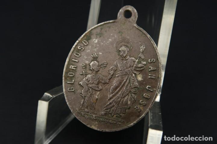 Antig&uuml;edades: Antigua Medalla Religiosa - Foto 4