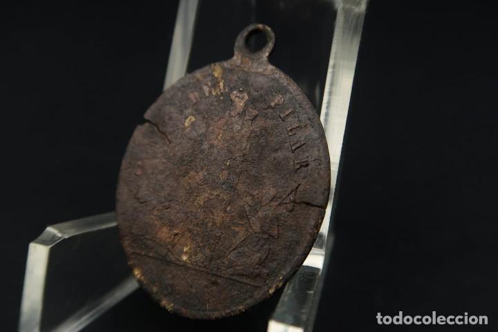 Antig&uuml;edades: Antigua Medalla Religiosa - Foto 4