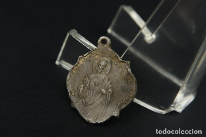 Antig&uuml;edades: Antigua Medalla Religiosa - Foto 2