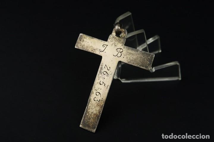 Antig&uuml;edades: Antiguo Crucifijo de Plata - Foto 7