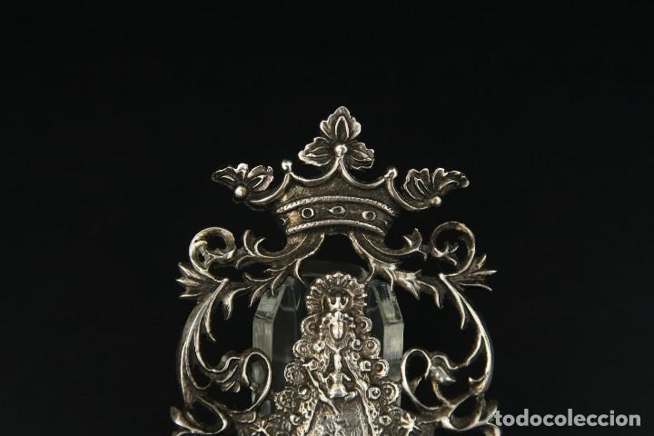 Antig&uuml;edades: Antigua Benditera de Plata - Foto 2