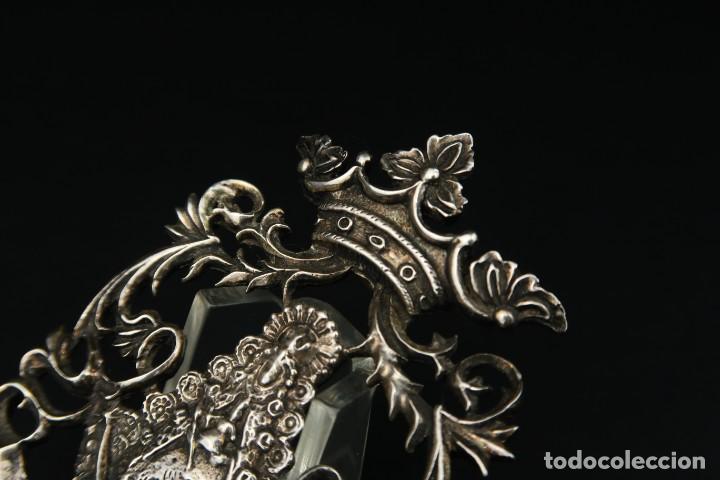Antig&uuml;edades: Antigua Benditera de Plata - Foto 10