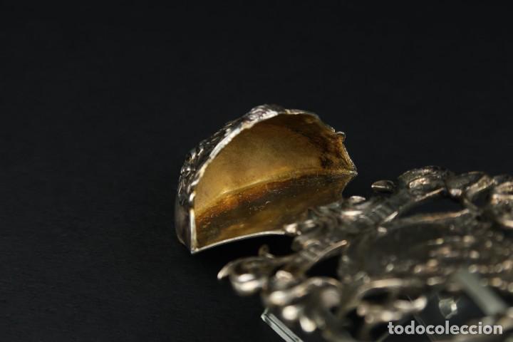 Antig&uuml;edades: Antigua Benditera de Plata - Foto 11