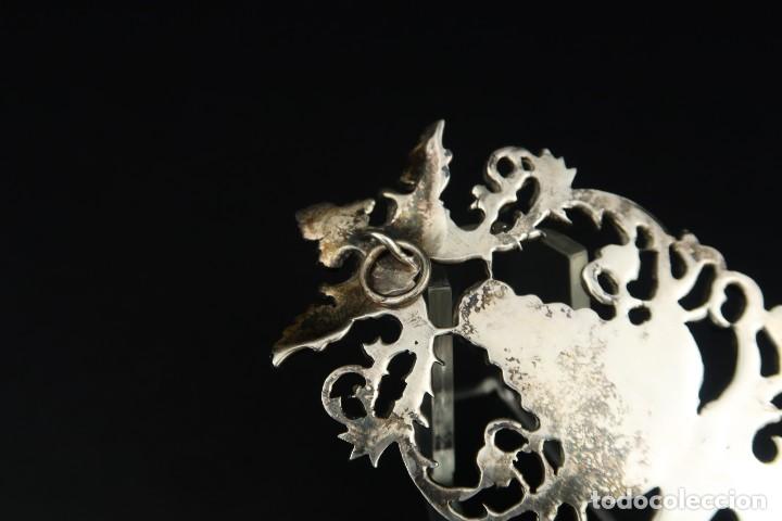 Antig&uuml;edades: Antigua Benditera de Plata - Foto 14