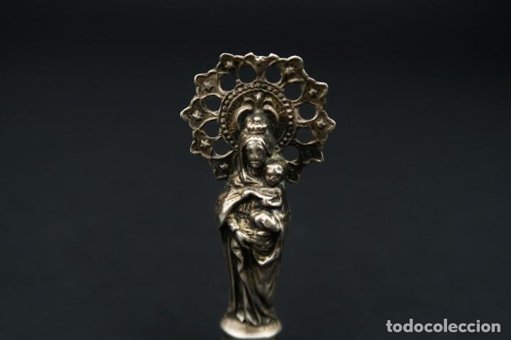 Antig&uuml;edades: Antigua Virgen de Plata - Foto 2