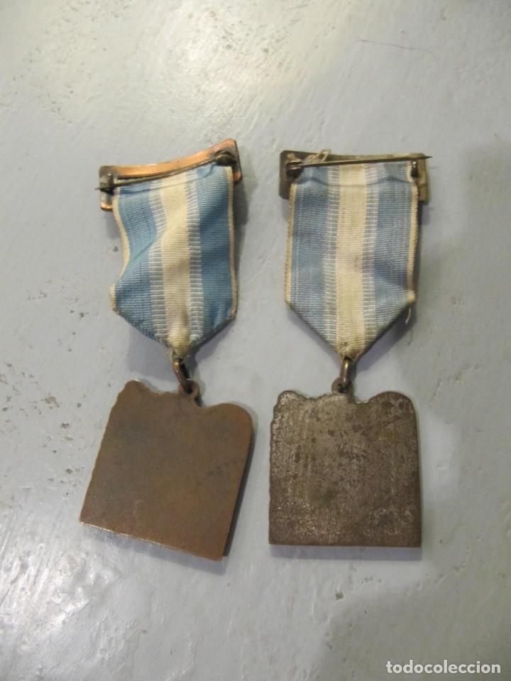 Antig&uuml;edades: PAREJA DE MEDALLAS - Foto 2
