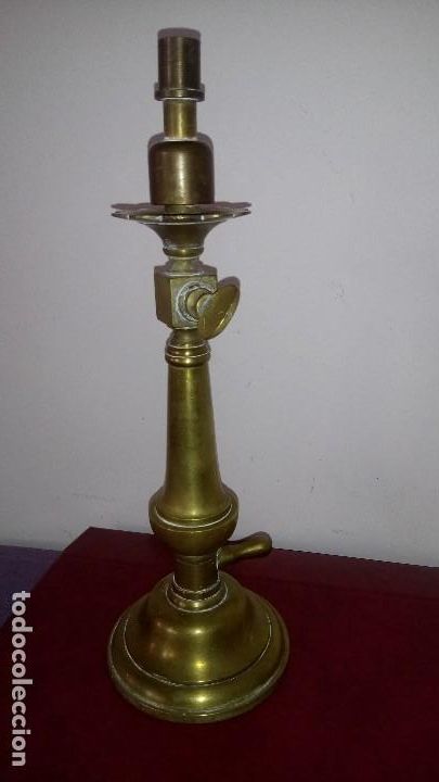 Antig&uuml;edades: Antigua L&Aacute;MPARA de GAS. - Foto 7