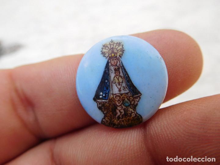 Antig&uuml;edades: Esmalte antiguo virgen con ni&ntilde;o - Foto 1