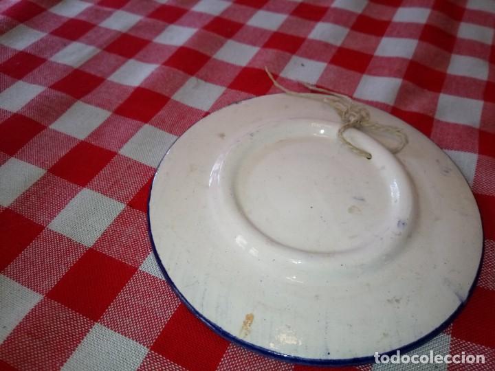 Antig&uuml;edades: PLATO DECORADO 13 CM / CAL902 - Foto 4