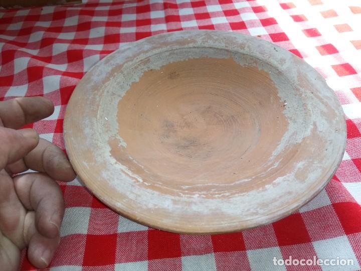 Antig&uuml;edades: PLATO BARRO 20 CM / CAZ105 - Foto 2