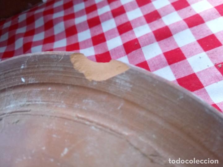 Antig&uuml;edades: PLATO BARRO 20 CM / CAZ105 - Foto 5