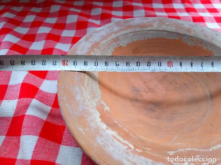 Antig&uuml;edades: PLATO BARRO 20 CM / CAZ105 - Foto 6