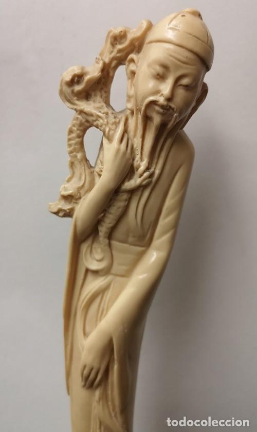 Antig&uuml;edades: Dos Figuras en Resina - Foto 3