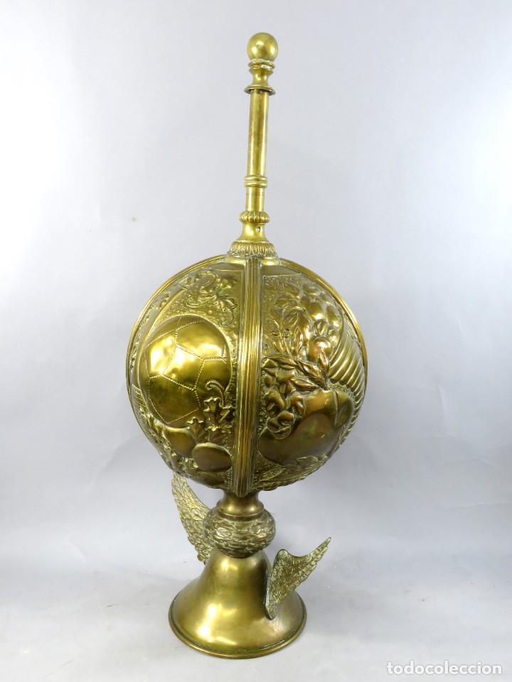 Antig&uuml;edades: Remate en bronce dorado Siglo XIX - Foto 4