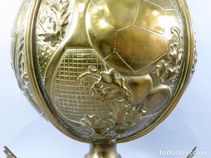 Antig&uuml;edades: Remate en bronce dorado Siglo XIX - Foto 12